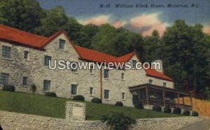 William Black Home - Montreat, North Carolina NC Postcard