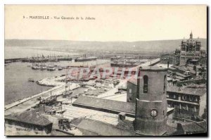 Old Postcard Marseille general view of Joliette