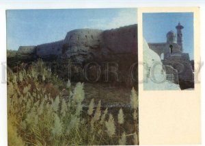 488770 USSR Uzbekistan 1979 KHIVA Ichan-kali wall Palvan-darvaza gate poster Old