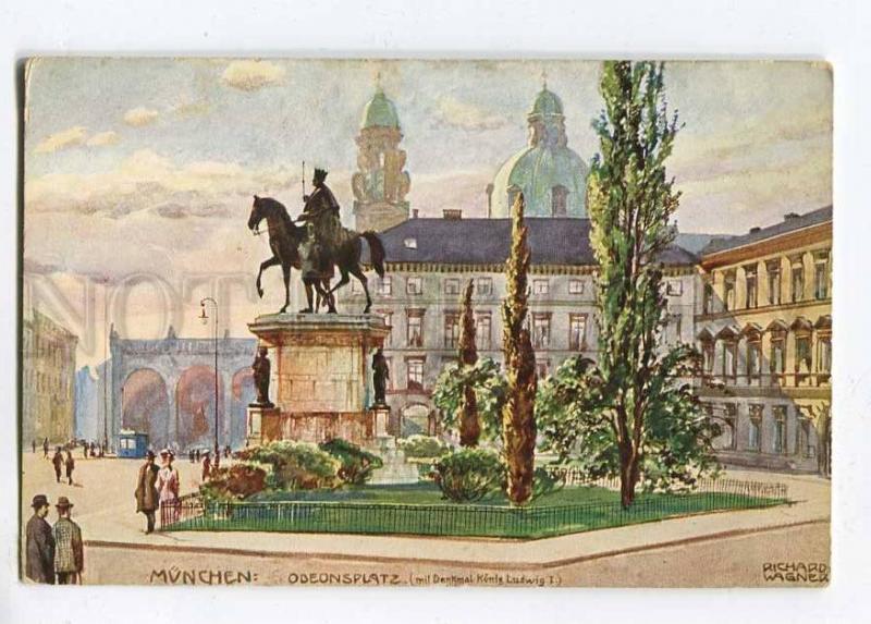 258076 GERMANY Richard WAGNER MUNCHEN Odeonsplatz Konig Ludwig