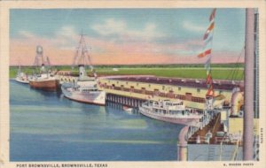 Texas Brownsville Ships At The Porty Curteich