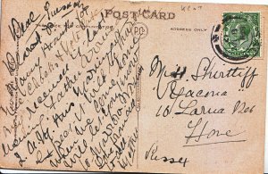 Genealogy Postcard - Family History - Shirttiff - Lorna Road - Hove Sussex 777A