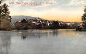 Hager's Lake in Stamford, New York