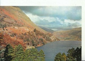 Wales Postcard - Llyn Gwynany - Caernarvonshire - Ref 10160A