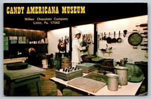 Lititz  Pennsylvania  Wilbur Chocolate Company  Candy Americana Museum  Postcard