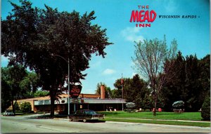 Vtg 1960s The Mead Inn Wisconsin Rapids Wisconsin WI Unused Postcard