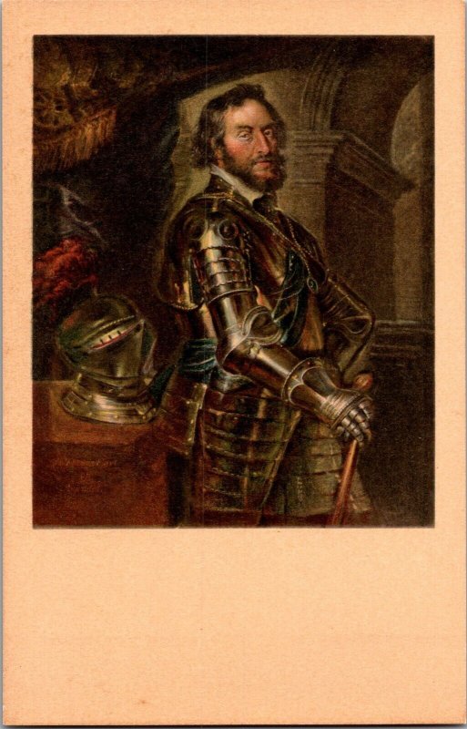 Thomas Howard Earl of Arundel Rubens Gardner Museum Boston MA Vtg Postcard L55 