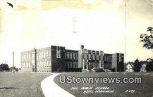 Real Photo - Kiel Public School - Wisconsin