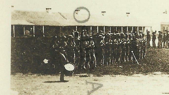 MINNESOTA St. Paul 1911 FORT SNELLING Soldiers CHANGING GUARD 1863 BROMLEY 46