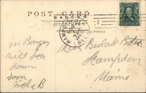 Sydney Cape Breaton Harbor Steamer Boats c1910 Postcard