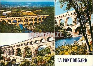 Modern Postcard The Pont du Gard built by Agrippa in 735