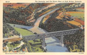 High Bridge Kentucky Postcard