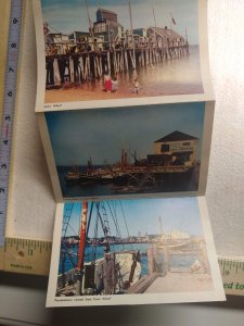 Postcard Folder My Footprints on the Sand Dunes, Provincetown, Massachusetts