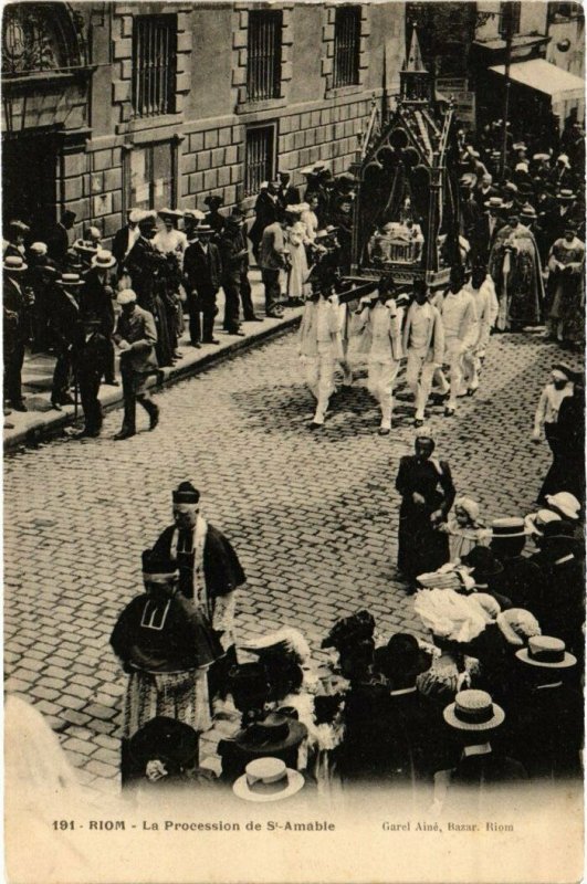 CPA RIOM - Procession de St-Amable (72684)