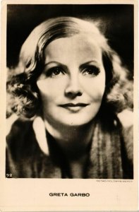 CPA AK Greta Garbo FILM STARS (815990)