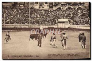 Old Postcard Bullfight Bullfight