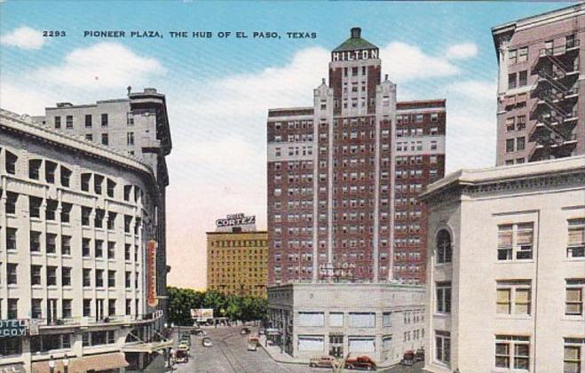 Texas El Paso Pioneer Plaza