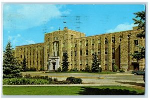 1970 College Agriculture Building University Wyoming Laramie Wyoming WY Postcard