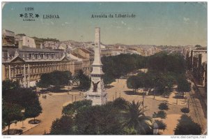 Avenida Da Liberdade, Lisboa, Portugal, PU-1910