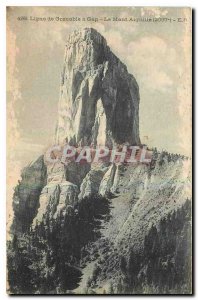 CARTE Postale Old Line Grenoble Gap Mont Aiguille