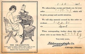 Addressograph 1921