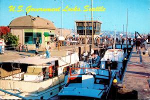 Washington Seattle U S Government Locks Hiram M Chittenden Locks