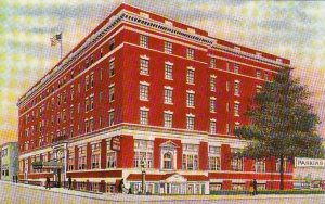 Postcard George Washington Hotel Winchester VA