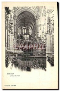 Postcard Old Nave Mayor Burgos