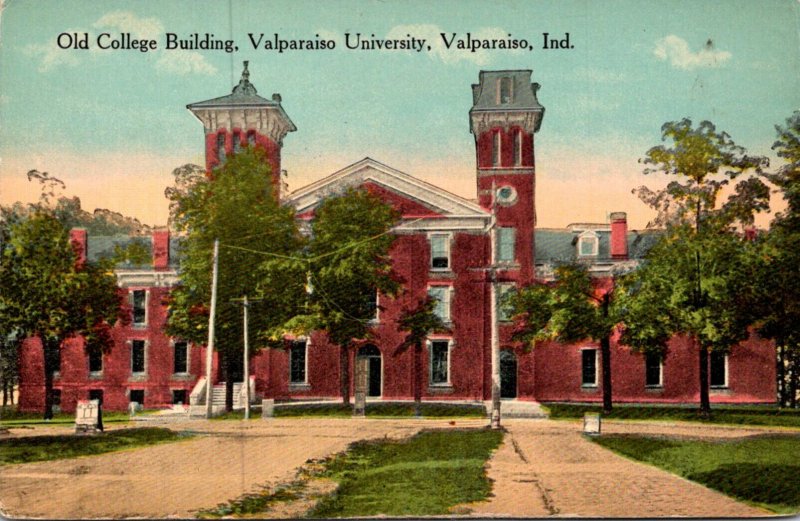 illinois Valparaiso Old College Building Valparaiso University