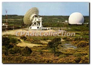 Postcard Modern Pleumeur Bodou From The Center For Telecommunications Satellites