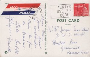 USA Florida West Palm Beach Vintage Postcard C352