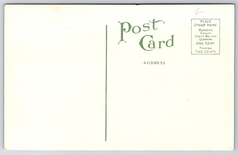 Sterling Colorado~Presbyterian-Baptist-Methodist Churches~c1910 Art Nouveau PC