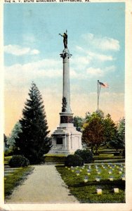 Pennsylvania Gettysburg New York State Monument
