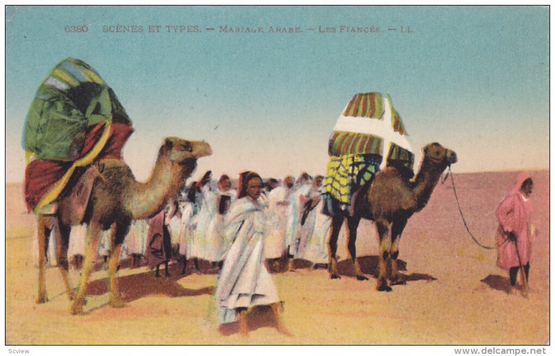 Scenes et Types - Mariage Arabe - Les Fiances , 00-10s