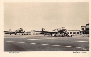 Southwest Airport real photo - Philadelphia, Pennsylvania PA  