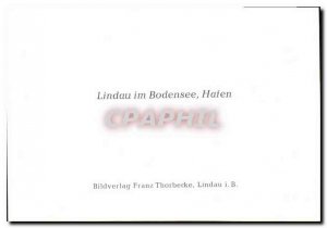 Modern Postcard Landau Bodensee im Hafen