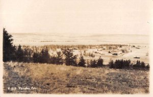 Fairplay Colorado Birds Eye View Real Photo Vintage Postcard AA20343