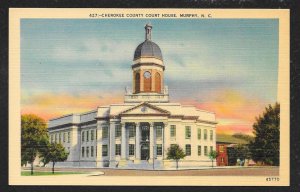 Cherokee County Court House Murphy NC Unused c1930s