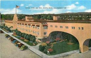 CA, Santa Cruz, California, Hotel Casa del Rey, E.C. Kropp 7906