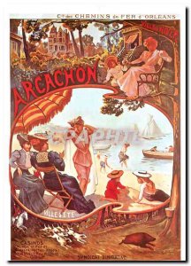 Postcard Modern C Railways Orleans Delpech Arcachon Res Orleans