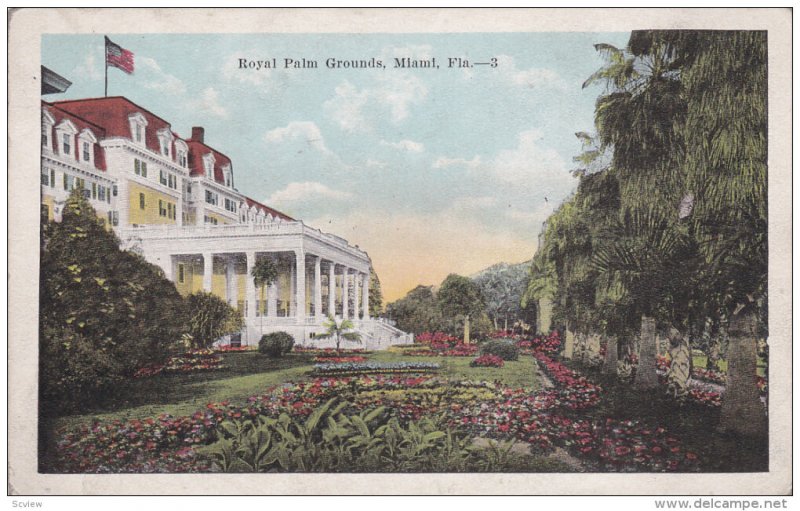 MIAMI, Florida, 1900-1910´s; Royal Palm Grounds