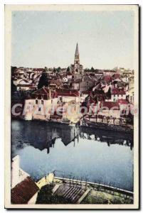 Postcard Old Montmorillon (Vienna) General view taken Terrier