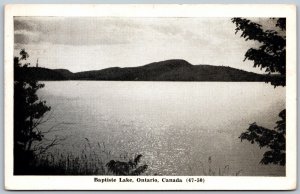 Postcard Baptiste Lake Ontario c1947 Scenic View Herschel Township by Gazette