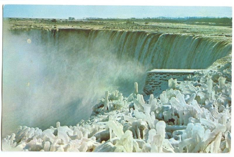 Canada, Horseshoe Falls in Winter Splendor, taken from Niagara Falls, Postcard