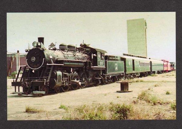 FL Gold Coast Train Railroad MIAMI FLORIDA Postcard RR