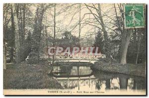 Old Postcard Yerres S and O Petit Bras on the Yerres