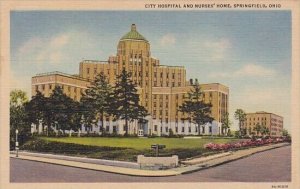 City Hospital And Nurses Home Springfield Ohio