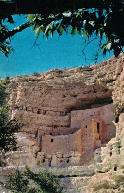 USA Cliff Dwellings Arizona Vintage Postcard 08.12