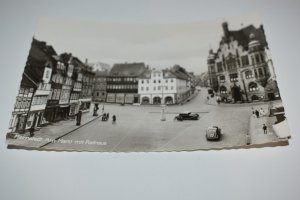 Helmstedt Arn Markt mit Rathaus Germany Postcard Ferd. Lagerbauer and Co.