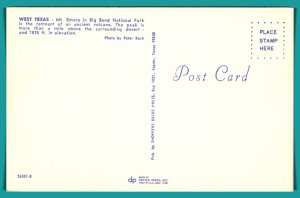 Texas - Mt Emory - Big Bend National Park - [TX-139]